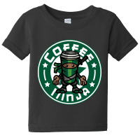 Hot Trend Coffee Ninja - Green Baby Tee | Artistshot