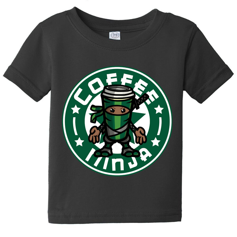 Hot Trend Coffee Ninja - Green Baby Tee by quanghuydinh1 | Artistshot