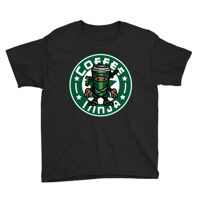 Hot Trend Coffee Ninja - Green Youth Tee by quanghuydinh1 | Artistshot