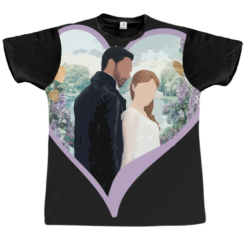 Daphne And Simon Heart Graphic T-shirt by YVETTELOVE | Artistshot