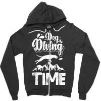 Dog Diving Time Water Dog Sport Coach T Shirt Zipper Hoodie | Artistshot