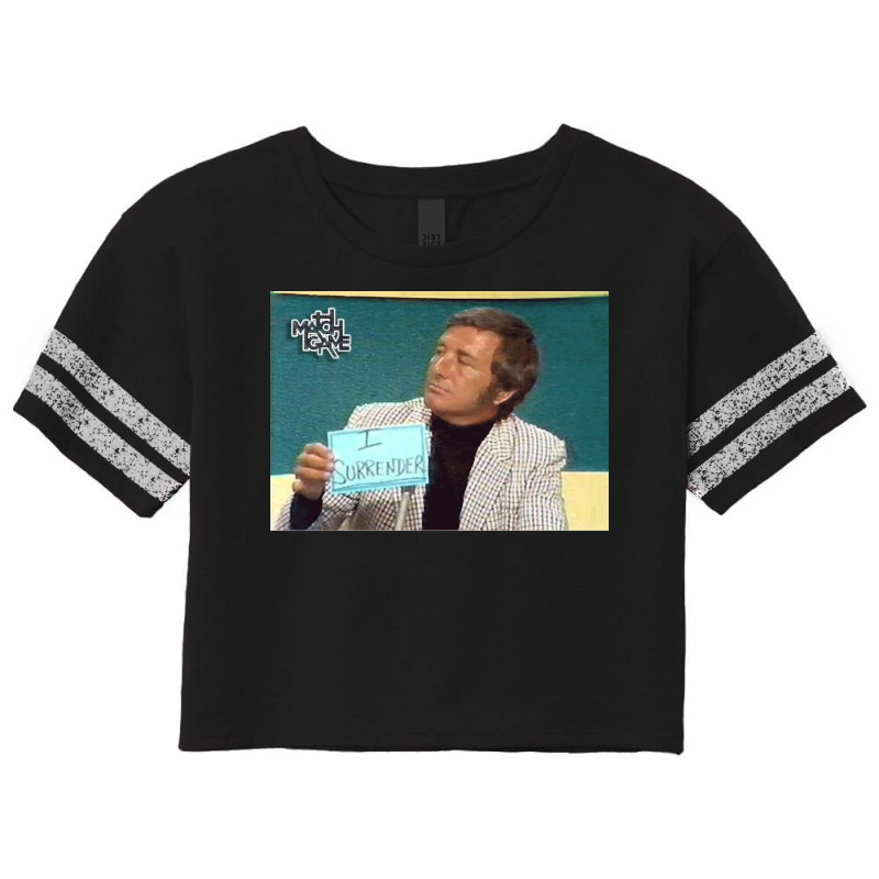 Richard Dawson I Surrender Match Game Color Photo Classic Scorecard Crop Tee by ERNESTOJAVIERSIERRA | Artistshot