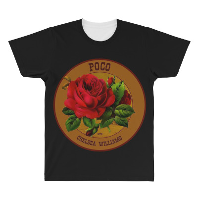 Rose Of Cimarron Poco Logo All Over Men's T-shirt Designed By Warning