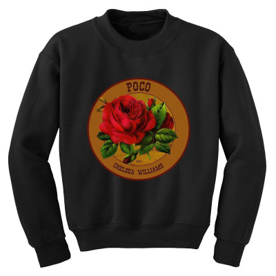 Rose Of Cimarron Poco Logo Youth Sweatshirt Designed By Warning