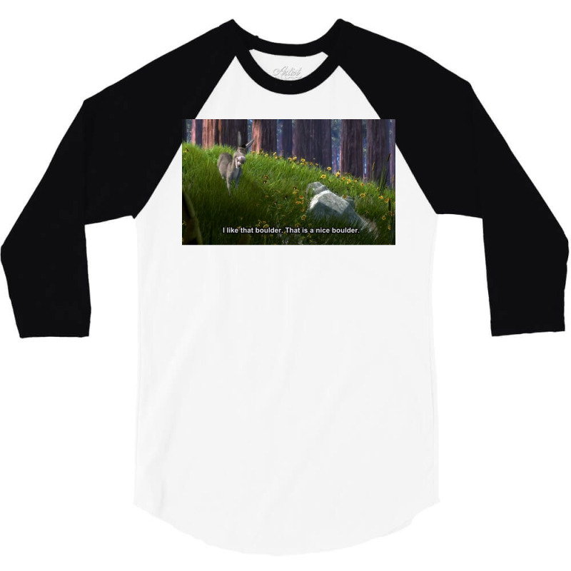 Donkey I Like That Boulder 3/4 Sleeve Shirt | Artistshot