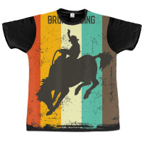 Hot Trend Rodeo Bronc Riding Retro 70s Vintage Rodeo Fan Graphic T-shirt | Artistshot