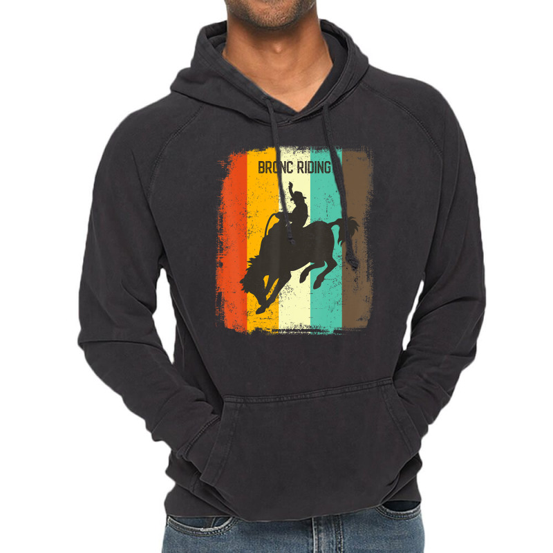 Hot Trend Rodeo Bronc Riding Retro 70s Vintage Rodeo Fan Vintage Hoodie by haodinhvan1 | Artistshot