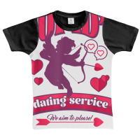 Cupid's Dating Service Heartbreaker Vintage Valentines Day T Shirt Graphic Youth T-shirt | Artistshot