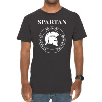 Hot Trend Spartan Warrior Virtues Of Sparta Vintage T-shirt | Artistshot