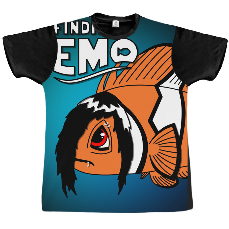 Finding Emo Graphic T-shirt by onyekaafeku4 | Artistshot