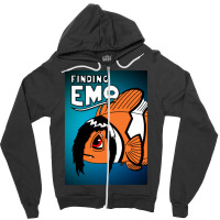 Finding Emo Zipper Hoodie | Artistshot