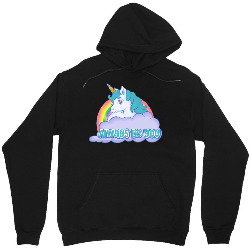 Always Be You Unicorn  (dwayne Johnson) Bob Stone   Central Intelligen Unisex Hoodie by aashekfongwah | Artistshot