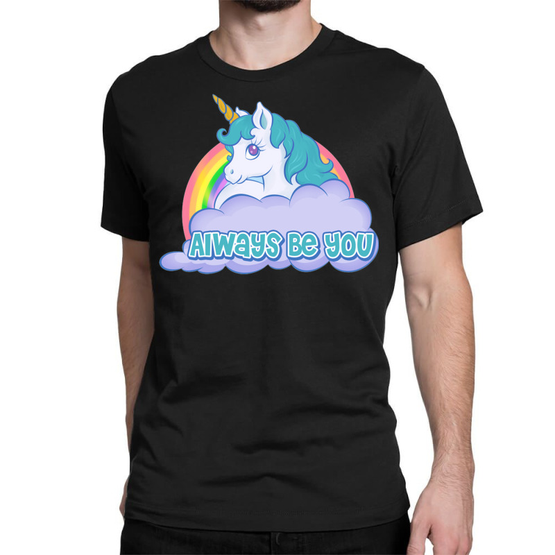 Always Be You Unicorn  (dwayne Johnson) Bob Stone   Central Intelligen Classic T-shirt by aashekfongwah | Artistshot