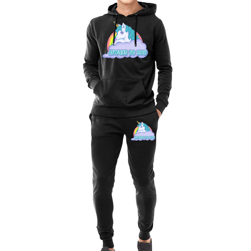 Always Be You Unicorn  (dwayne Johnson) Bob Stone   Central Intelligen Hoodie & Jogger set by aashekfongwah | Artistshot