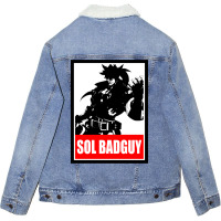 Sol Badguy Guilty Gear Strive Unisex Sherpa-lined Denim Jacket | Artistshot