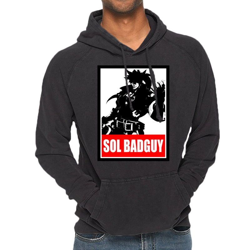 Sol Badguy Guilty Gear Strive Vintage Hoodie by apolitery | Artistshot