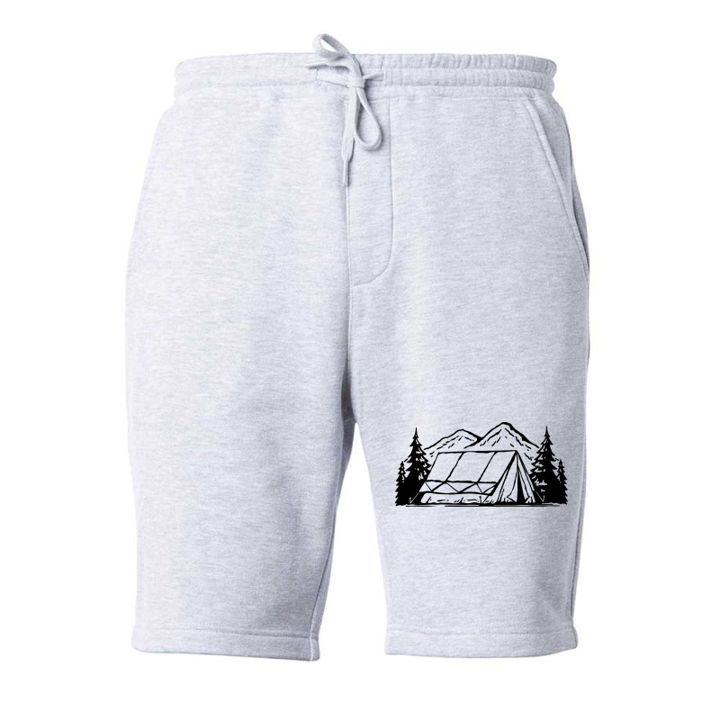 Camping T  Shirt Camping Camper Camp T  Shirt Fleece Short | Artistshot