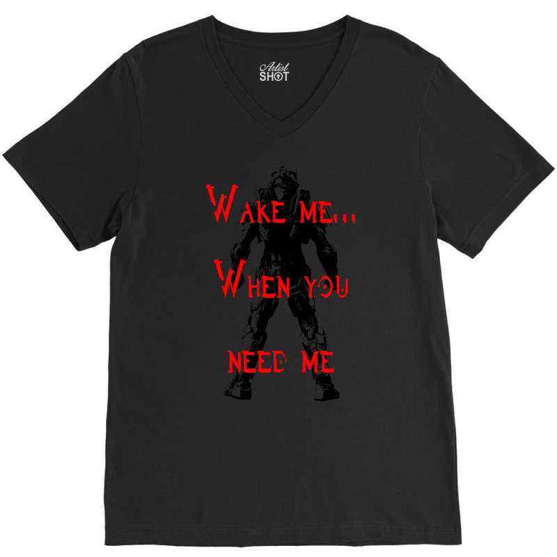 Limited Edition Wake Me... When You Need Me V-Neck Tee by Kristina Ritchey | Artistshot