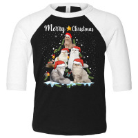 Christmas Tree Oriental Longhair Cat Lover Xmas T Shirt Toddler 3/4 Sleeve Tee | Artistshot