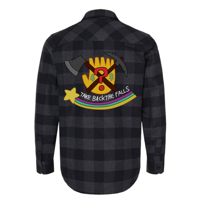 Gravity Falls   Take Back The Falls Flannel Shirt by onyekaafeku4 | Artistshot