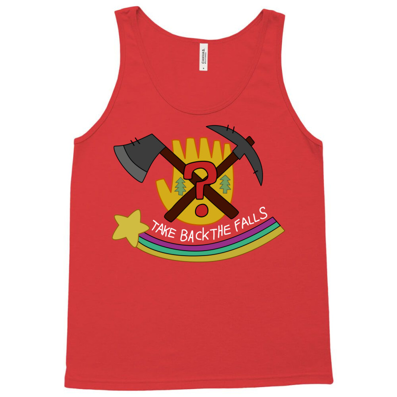 Gravity Falls   Take Back The Falls Tank Top by onyekaafeku4 | Artistshot