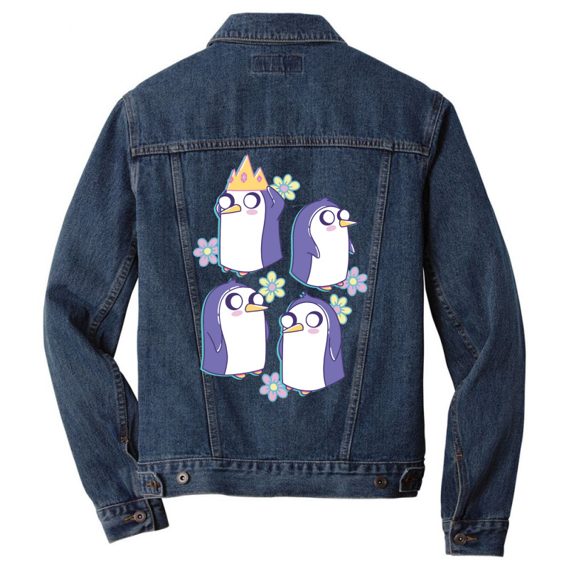 Gunter (adventure Time) Men Denim Jacket by onyekaafeku4 | Artistshot