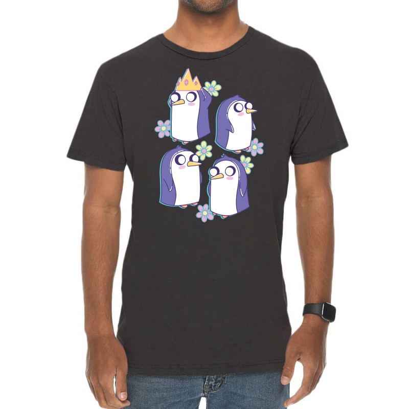 Gunter (adventure Time) Vintage T-Shirt by onyekaafeku4 | Artistshot