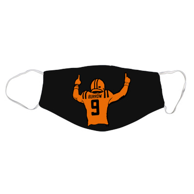 Football 9 Burrow Face Mask Designed By Warning