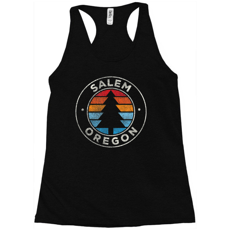 Limited Edition Salem Oregon Or Vintage Retro 70s Racerback Tank by haodinhvan1 | Artistshot