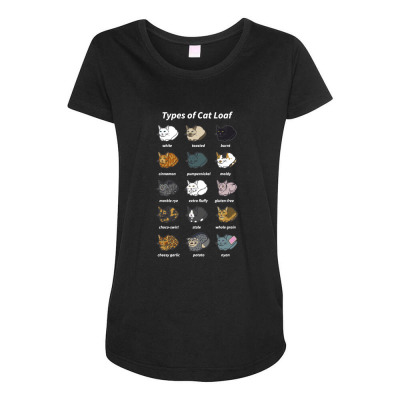 Funny Cat Dimension Maternity Scoop Neck T-shirt Designed By Warning