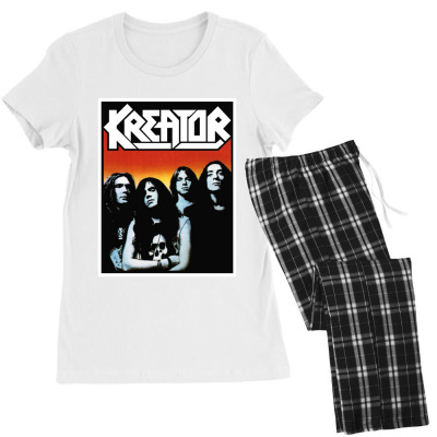 Design Kreator Band Women's Pajamas Set Designed By Warning