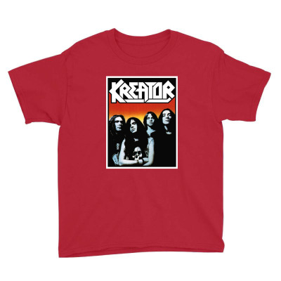 Design Kreator Band Youth Tee Designed By Warning