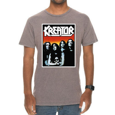 Design Kreator Band Vintage T-shirt Designed By Warning