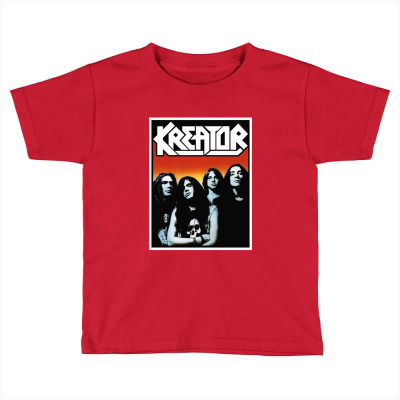 Design Kreator Band Toddler T-shirt Designed By Warning