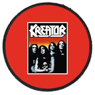 Design Kreator Band Round Patch Designed By Warning