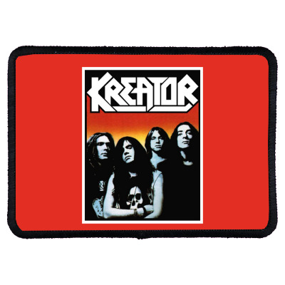 Design Kreator Band Rectangle Patch Designed By Warning
