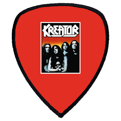 Design Kreator Band Shield S Patch Designed By Warning
