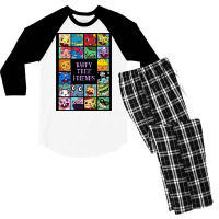 Happy Tree Friends Men's 3/4 Sleeve Pajama Set | Artistshot