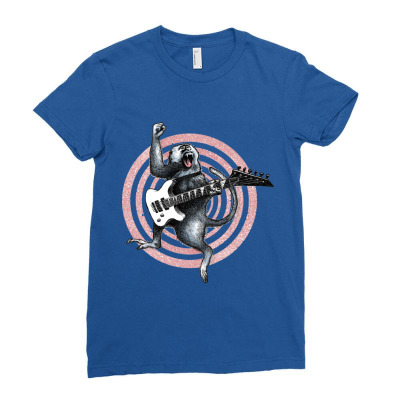 Chameleon Music Ladies Fitted T-shirt Designed By Warning