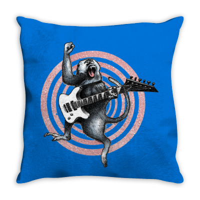 Chameleon Music Throw Pillow Designed By Warning