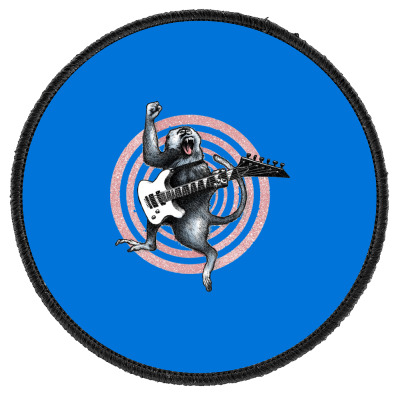 Chameleon Music Round Patch Designed By Warning