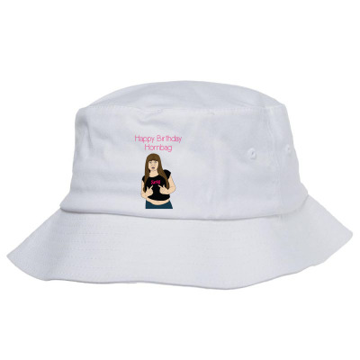 Horn Bag Girl Bucket Hat Designed By Warning