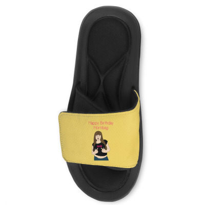 Horn Bag Girl Slide Sandal Designed By Warning