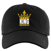 Limited Edition King Aquarius Birthday Horoscope Zodiac Sign Astrology Kids Cap | Artistshot