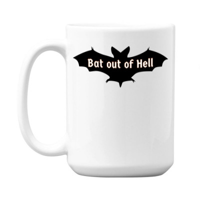 Bat Coming 15 Oz Coffee Mug Designed By Warning