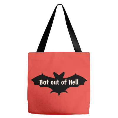 Bat Coming Tote Bags Designed By Warning