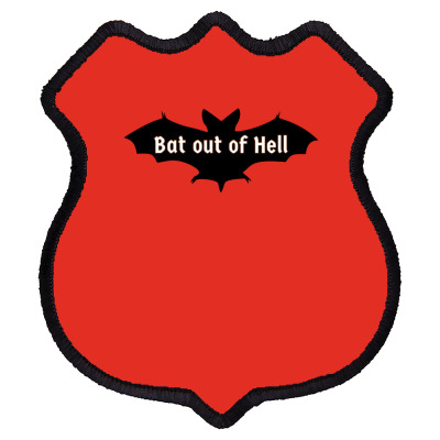 Bat Coming Shield Patch Designed By Warning