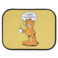 Grafield   I Hate Tuesdays Rear Car Mat | Artistshot