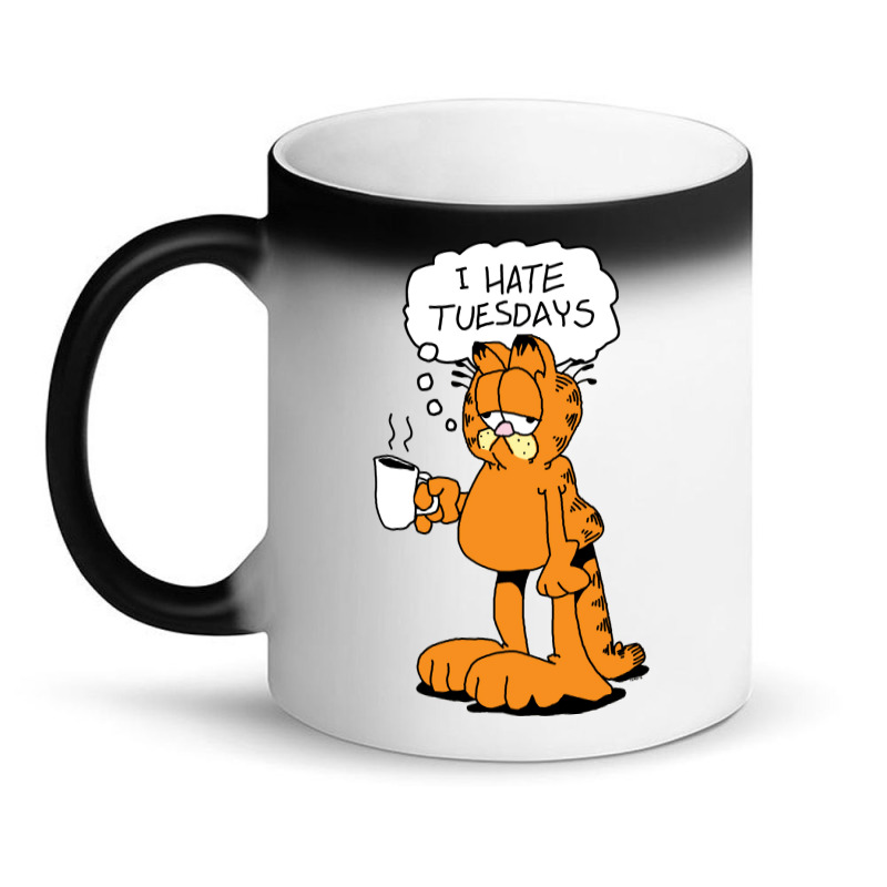 Grafield   I Hate Tuesdays Magic Mug | Artistshot