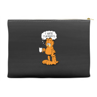 Grafield   I Hate Tuesdays Accessory Pouches | Artistshot